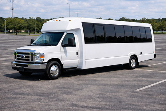 25-passenger minibus available for charter in Livermore, CA