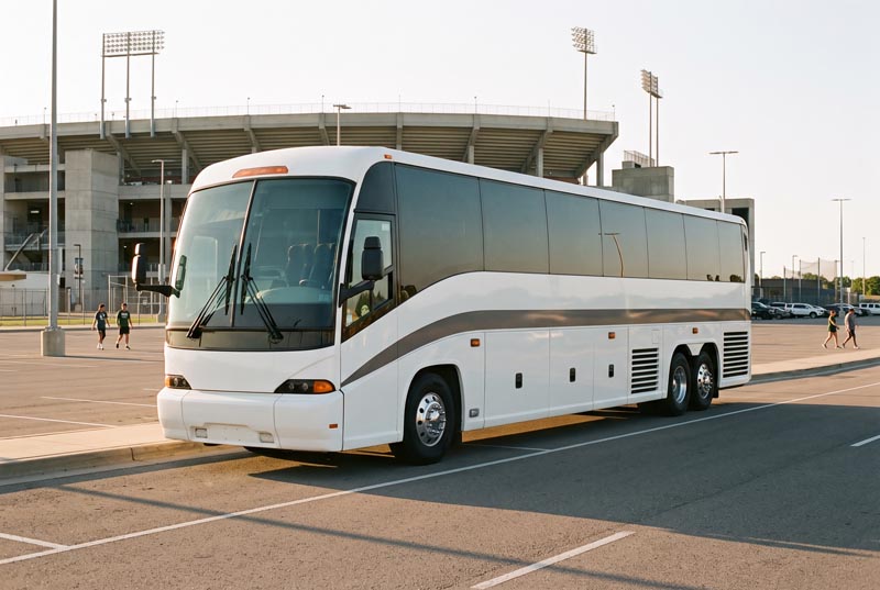 Sports Team Charter Bus Rentals in Livermore, CA